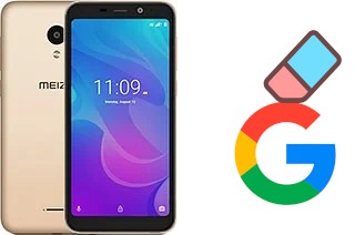 How to delete the Google account in Meizu C9 Pro