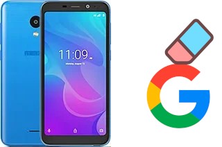 How to delete the Google account in Meizu C9