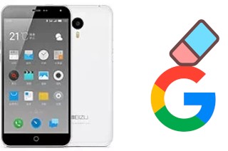 How to delete the Google account in Meizu M1 Note