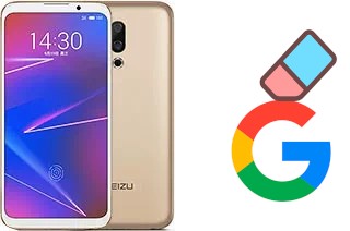 How to delete the Google account in Meizu 16X