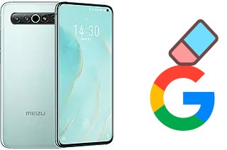 How to delete the Google account in Meizu 17 Pro