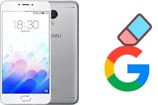 How to delete the Google account in Meizu M3 Note