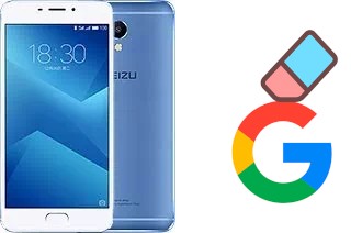 How to delete the Google account in Meizu M5 Note