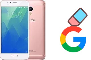 How to delete the Google account in Meizu M5s