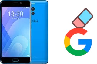 How to delete the Google account in Meizu M6 Note