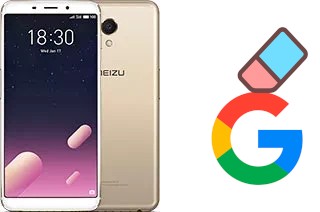 How to delete the Google account in Meizu M6s