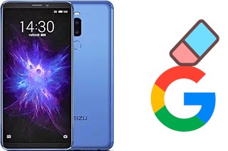 How to delete the Google account in Meizu Note 8