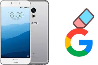 How to delete the Google account in Meizu Pro 6s