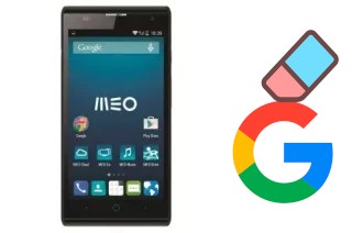 How to delete the Google account in Meo Smart A40