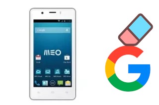 How to delete the Google account in Meo Smart A65