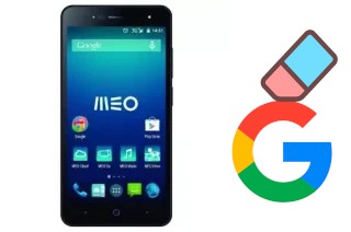 How to delete the Google account in Meo Smart A80