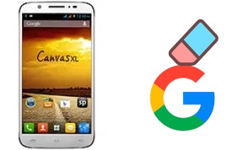 How to delete the Google account in Micromax A119 Canvas XL