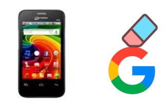 How to delete the Google account in Micromax A56