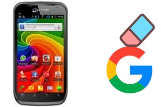 How to delete the Google account in Micromax A84