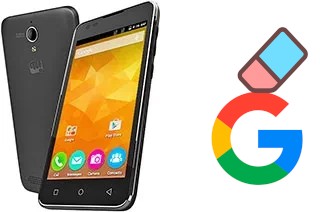 How to delete the Google account in Micromax Canvas Blaze 4G Q400