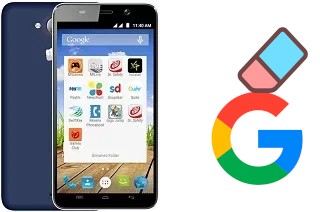 How to delete the Google account in Micromax Canvas Play Q355