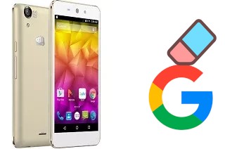 How to delete the Google account in Micromax Canvas Selfie Lens Q345