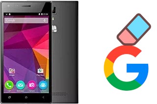 How to delete the Google account in Micromax Canvas xp 4G Q413