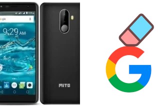 How to delete the Google account in Mito Fullview A16