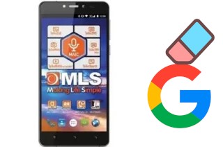 How to delete the Google account in MLS IQ1850