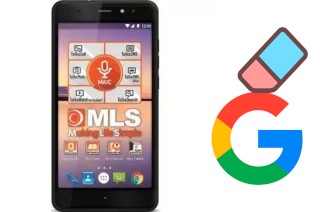 How to delete the Google account in MLS IQS71