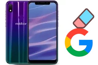 How to delete the Google account in Mobiistar X1 Notch