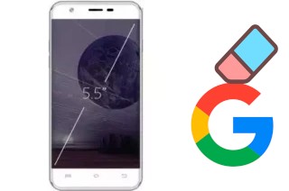 How to delete the Google account in Mobiola MS55X5