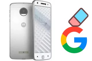 How to delete the Google account in Moto X4