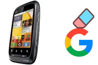 How to delete the Google account in Motorola CITRUS WX445