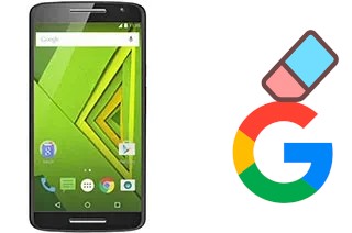 How to delete the Google account in Motorola Moto X Play Dual SIM