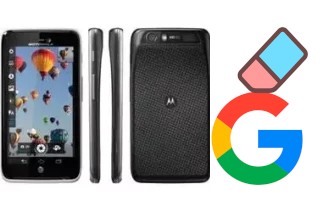 How to delete the Google account in Motorola ATRIX HD