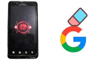 How to delete the Google account in Motorola Droid Bionic Targa