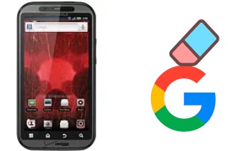 How to delete the Google account in Motorola DROID BIONIC XT865