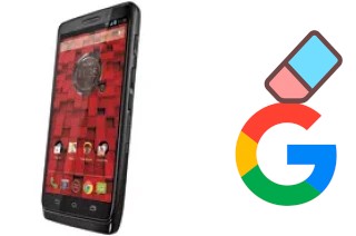 How to delete the Google account in Motorola DROID Mini