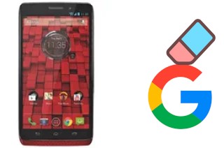 How to delete the Google account in Motorola DROID Ultra