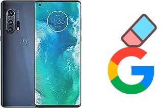 How to delete the Google account in Motorola Edge+