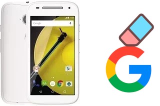 How to delete the Google account in Motorola Moto E Dual SIM (2nd gen)