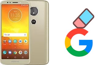 How to delete the Google account in Motorola Moto E5