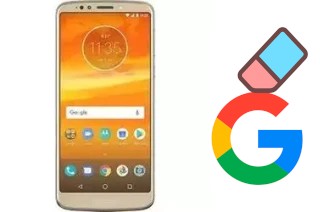 How to delete the Google account in Motorola Moto E6 Plus