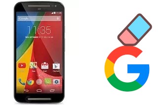 How to delete the Google account in Motorola Moto G (2nd gen)