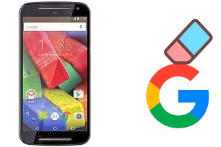 How to delete the Google account in Motorola Moto G 4G (2nd gen)