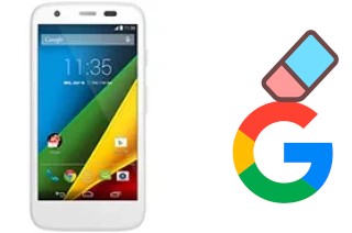 How to delete the Google account in Motorola Moto G 4G