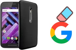 How to delete the Google account in Motorola Moto G Turbo Edition