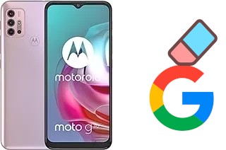 How to delete the Google account in Motorola Moto G30