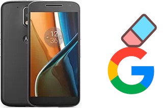 How to delete the Google account in Motorola Moto G4