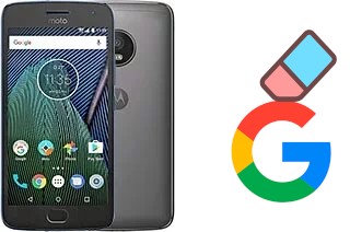 How to delete the Google account in Motorola Moto G5 Plus