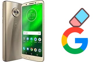 How to delete the Google account in Motorola Moto G6 Plus