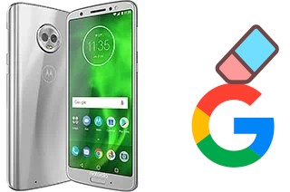 How to delete the Google account in Motorola Moto G6