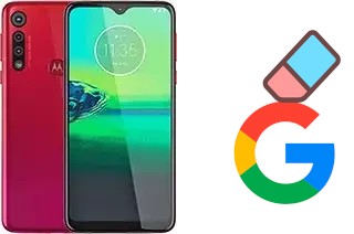 How to delete the Google account in Motorola Moto G8 Play