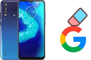 How to delete the Google account in Motorola Moto G8 Power Lite